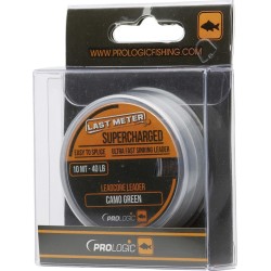 Prologic Supercharged Leadcore Leader 10m 50lbs Camo Green (54463)