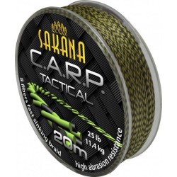Sakana C.A.R.P. Tactical zielono-czarna 35lb 20m