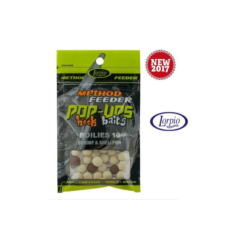 Pop-Ups Hook Baits Boilies Bubblegum & Shellfish 10mm