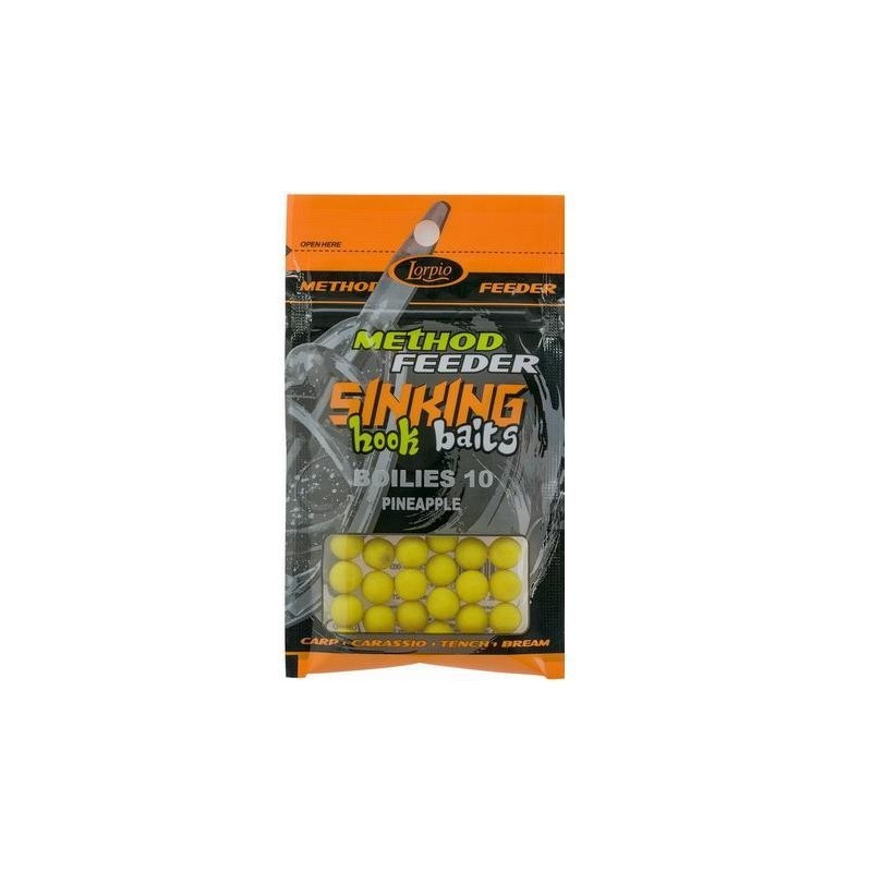 Sinking Hook Baits Boilies Pineapple 10mm DD-001-003