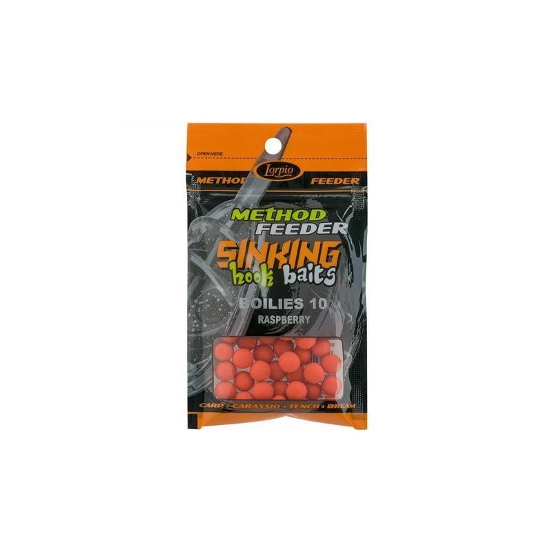 Sinking Hook Baits Boilies Raspberry 10mm DD-001-005
