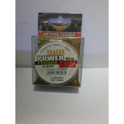 TRAPER POWER GUM FEEDER 1,0 - 10m CLEAR 13KG