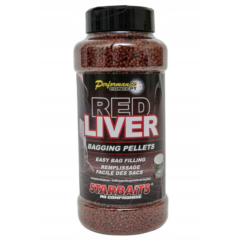 CONCEPT RED LIVER BAGGING PELLET 700g STARBAITS