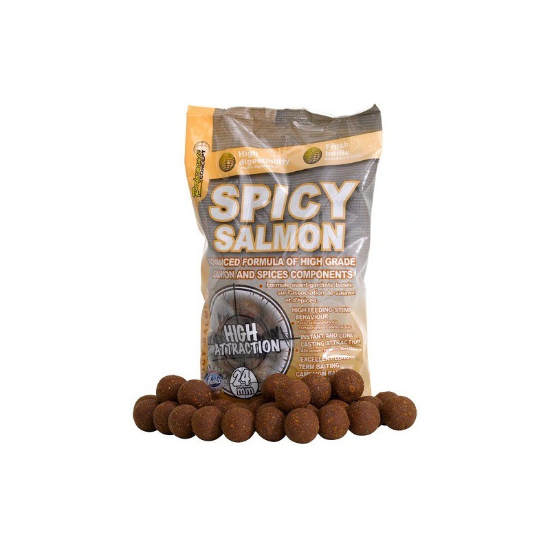 StarBaits kulki proteinowe SPICY SALMON 20mm 1kg 48742