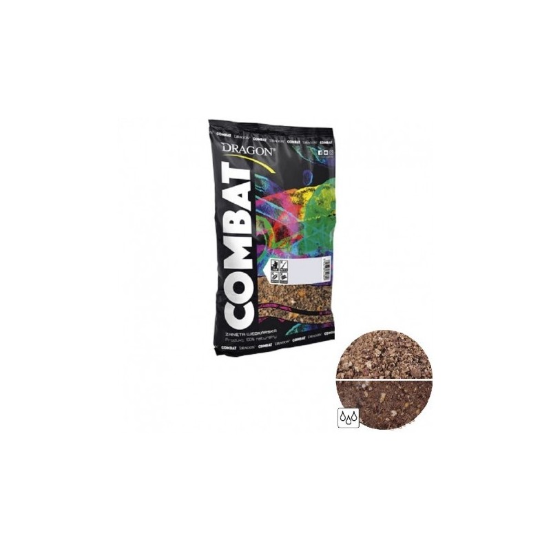 Dragon Zanęta COMBAT Karp Krab Ryba Zielona 2,5kg