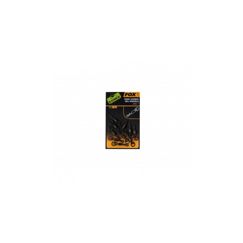 EDGES FOX Kwik Change Heli Swivels Size 7 CAC700