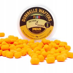 Dumbells Fluo Wafters 8mm Czekoklada & Pomarańcza MINIS MDWCZP
