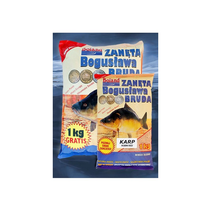 Zanęta Karp Robin Red Korzenny 3kg Boland  ZA-PO 328Bruda