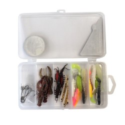 Zestaw przynęt i główek Savage Gear Perch Pro S