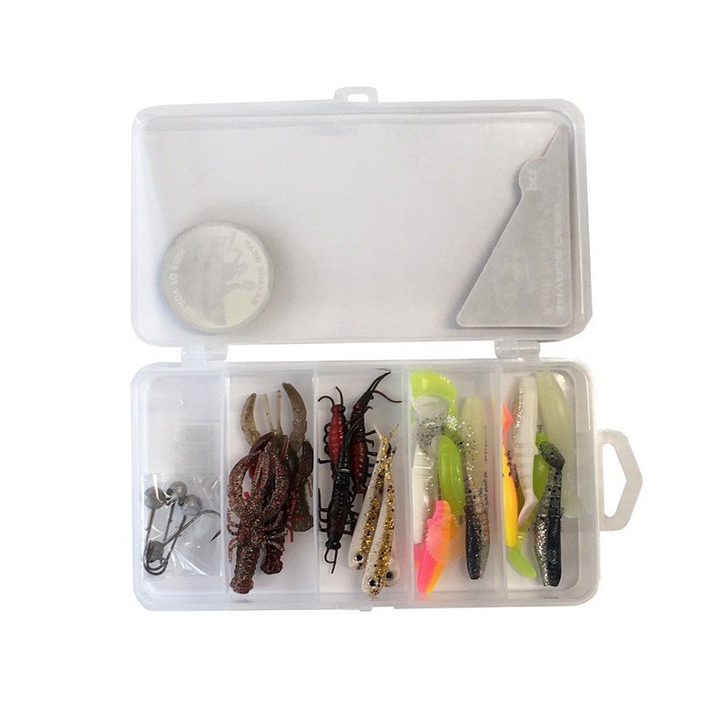 Zestaw przynęt i główek Savage Gear Perch Pro S