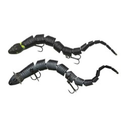3D Snake 20cm -25g 01-Black Adder Savage gear 62008