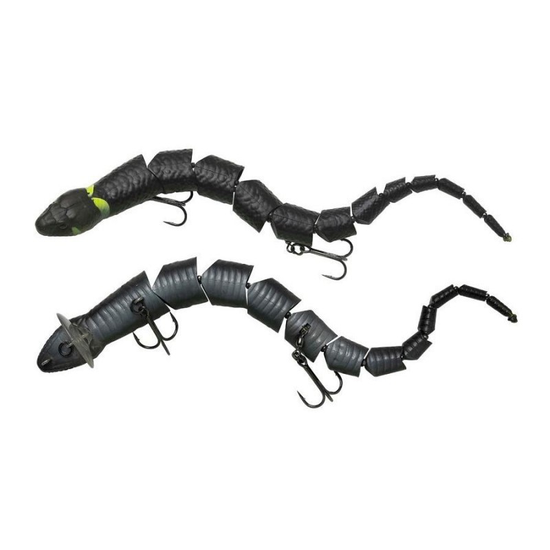 3D Snake 20cm -25g 01-Black Adder Savage gear 62008