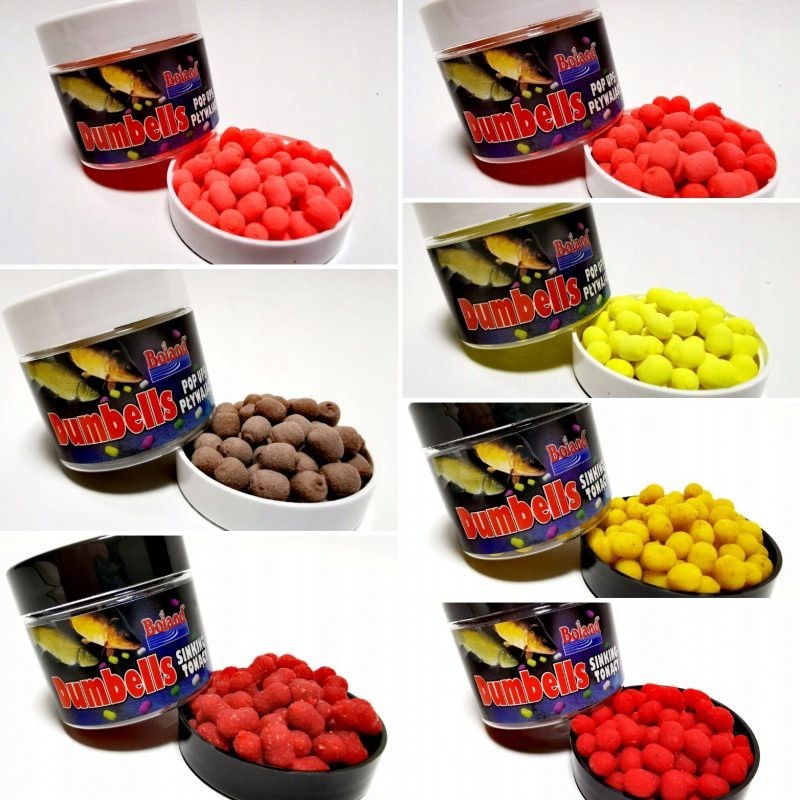 Dumbells Tonące Truskawka 8x6mm 50ml BOLAND PE-DTT887