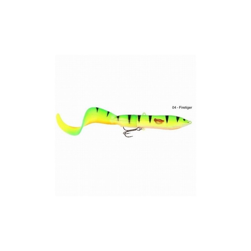 3D HARD EEL Tail 17cm 40g 04-Fire Tiger 48539
