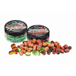 Dumbels Duo Color Sinking Traper Method Feeder - średnica 8/10mm, 50g HALIBUT CZOSNEK 04406