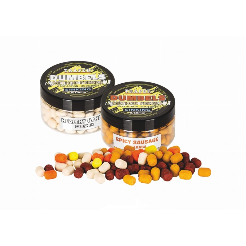 Dumbels Sinking Traper Method Feeder - średnica 8/10mm, 50g 04340