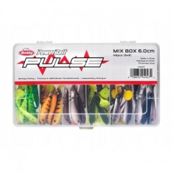 ZESTAW GUM BERKLEY PULSE SHAD MIX BOX 6cm/48szt 1543977