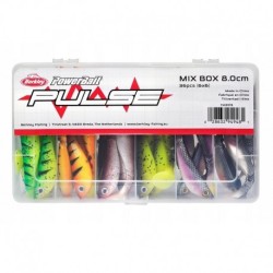 ZESTAW GUM BERKLEY PULSE SHAD MIX BOX 8cm/36szt 1543978