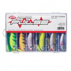 ZESTAW GUM BERKLEY PULSE SHAD MIX BOX 14cm/24szt 1543980