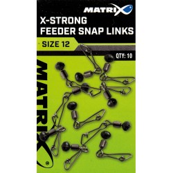 Matrix krętliki z agrafką XStrong Feeder 12 GAC373