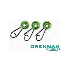 Krętlik Ze Stoperem Swivel Bead 6mm 5szt Drennan SZARY