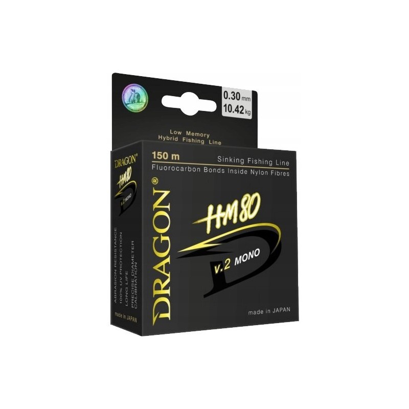 Żyłka DRAGON HM80 V.2 MONO  GREN 0,283 mm x 150 m
