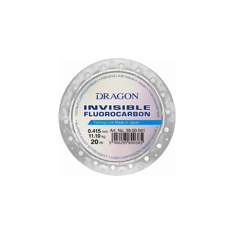 Invisible Fluorocarbon 20M Dragon 0,415mm 39-00-041