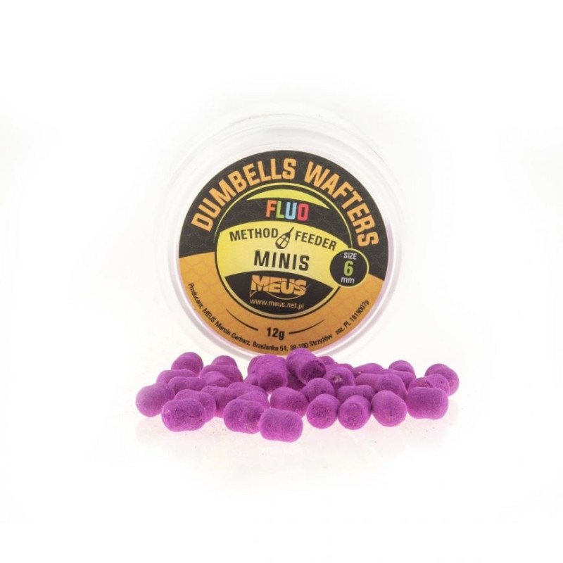 Dumbells Fluo Wafters 6mm LT94 MINIS