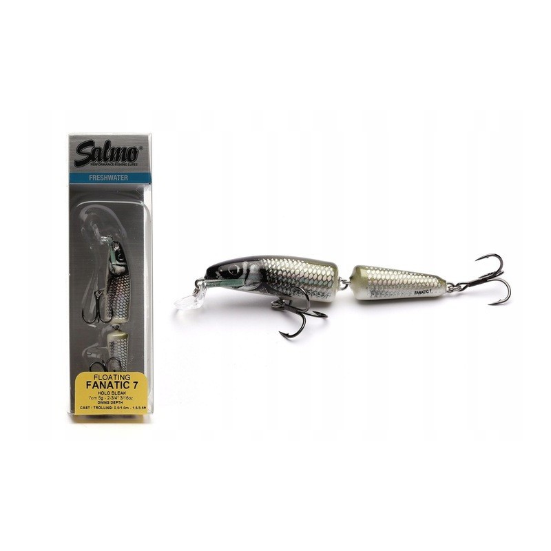 Salmo Fanatic 7cm 5g pływający HOLO BLEAK QIF001