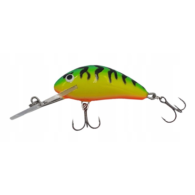 Wobler Salmo Hornet 5cm 8g Sink Green Tiger QHT051