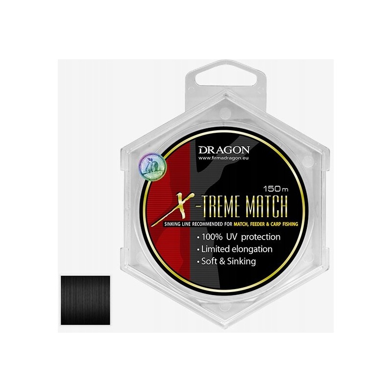 Żyłka Dragon X-TREME MATCH 0,25mm 150m 5,60KG 30-29-025