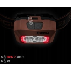 Delphin Latarka Lampka Czołowa RGW PRO