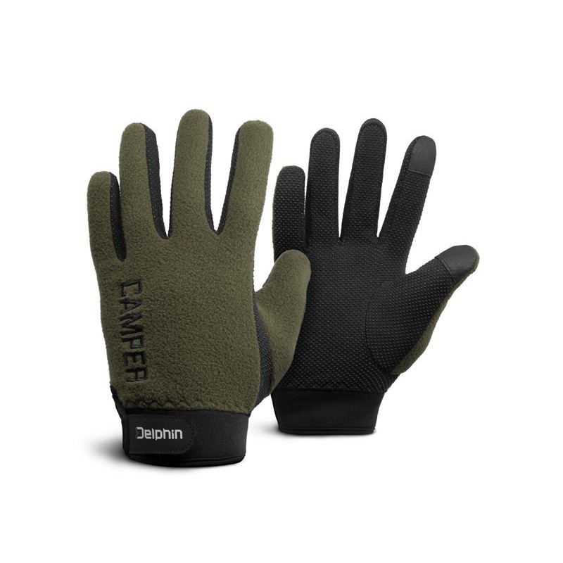 Rękawiczki polarowe Delphin CAMPER ROZMIAR L