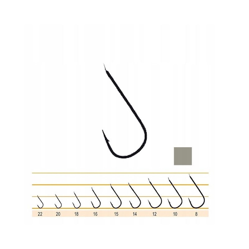 Haczyki wyczynowe OWNER 50354/8 - srebrny 14 szt