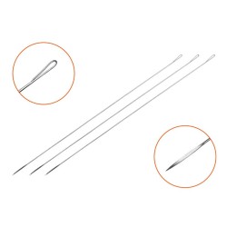 Igła do przekłuwania żywca Delphin FISHY / 3 szt.