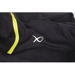 Bluza Matrix Minimal Black Marl 1/4 Zip Sweater S