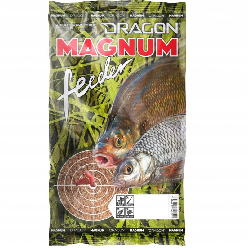 Zanęta Dragon 2,5 kg Zanęta MAGNUM Feeder Lin SłodKIE Zioła 2,5kg