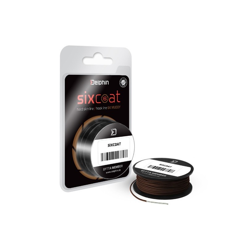 Skin Line Delphin SIXCOAT / muddy 25LBS 5M