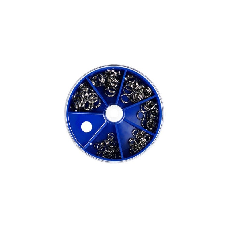 Zestaw kółek łącznikowych 4-7mm 115szt. 78379 Zestaw kółek łącznikowych 4-7mm 115szt. 78379