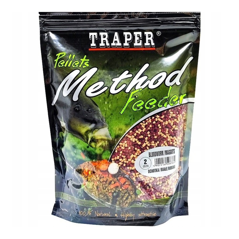 Method Feeder Pellet Traper Ochotka/Białe Robaki 2MM 500G 04517